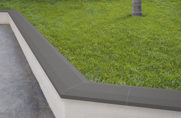 SAS - Chaperon platine 30 x 50 gris - large