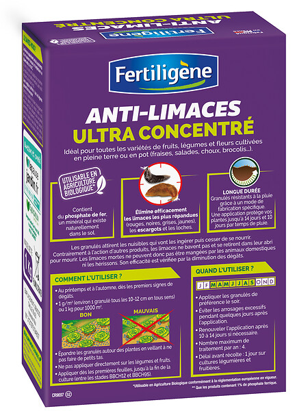 FERTILIGEN - FERTILIGENE Granulés Anti-Limaces Ultra-Concentré UAB 800+200GR - large
