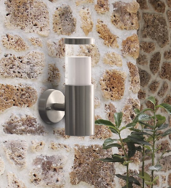 I-WATTS OUTDOOR LIGHTING - Applique murale Inox LED 7W + Bluetooth - large