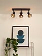 LUCIDE - MADEE Spot plafond-Noir-3xE14-25W-Métal - vignette