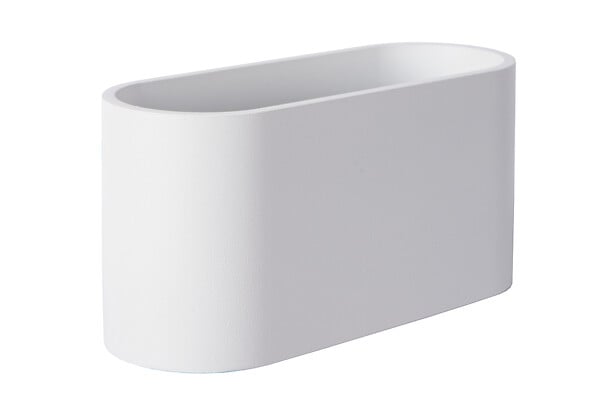 LUCIDE - XERA Applique mur.-Blanc-1xG9-42W-Alumin. - large