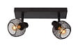 LUCIDE - MAREN Spot plafond-Noir-2xE14-25W-Métal - vignette