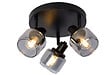 LUCIDE - BJORN Spot plafond-Noir-Ø38-3xE14-40W-Métal - vignette
