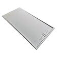 STANO - Receveur de douche 90 x 140 cm extra plat gris SALVI en SoliCast® surface ardoisée - vignette