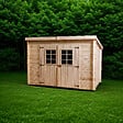HABRITA - Abri de jardin - Bois - 20mm - 4.60m2 - vignette