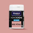 NUANCE - Testeur peinture MonoCrème - Rose pétale - Mat - 50ml - vignette