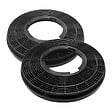 CIARRA - Filtre à Charbon Actif 2pcs Pour Hotte Aspirante Modèle 913ASS52/913ABK52 (CP913A ) - vignette