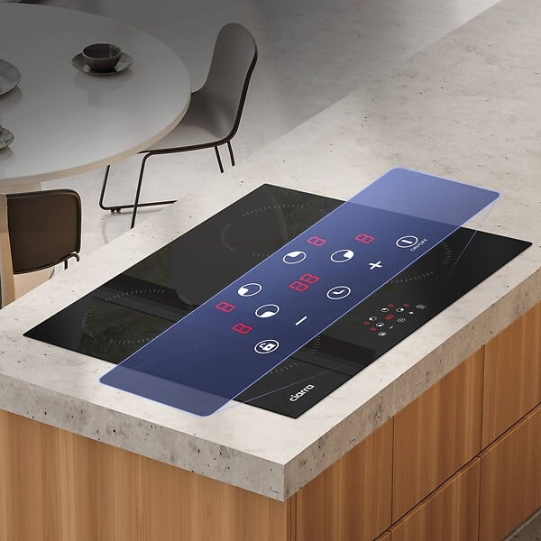 CIARRA - Plaque de cuisson 4 Feux CD4BIH-A table de cuisson induction  59cm Sécurité Enfants - large
