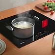 CIARRA - Plaque de cuisson induction 59cm 3 Foyers 6500W  Flexizone Booster CD3BFBIH - vignette