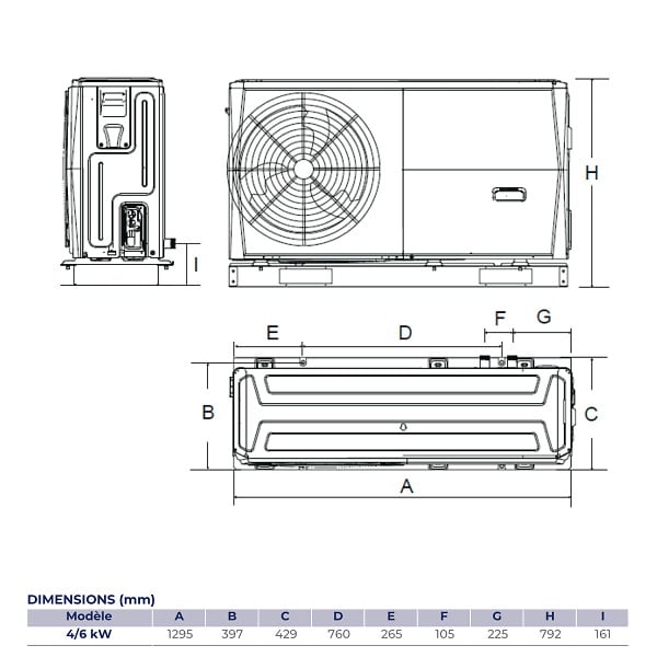 AIRWELL - WELLEA M HT R290 - 6kW Monophasé - large