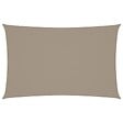 VIDAXL - vidaXL Voile de parasol tissu oxford rectangulaire 5x8 m taupe - vignette