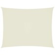 VIDAXL - vidaXL Voile de parasol tissu oxford rectangulaire 4x5 m crème - vignette