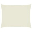 VIDAXL - vidaXL Voile d'ombrage tissu oxford rectangulaire 3x6 m crème - vignette