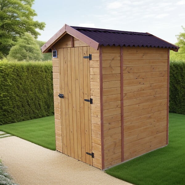 HABRITA - Abri de jardin - Bois - 16mm - 1.35m2 - large