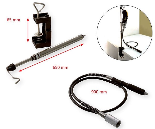FAR TOOLS - Flexible, étau et support pour mini meuleuse Fartools - large