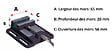 FAR TOOLS - Etau pour perceuse à  colonne type 2,5 Fartools - vignette