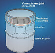REGIPLAST - Aérateur à membrane - pour tube diam. 100 - 110- réf : AM100 - REGIPLAST - vignette