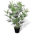 VIDAXL - vidaXL Bambou artificiel avec pot 80 cm - vignette