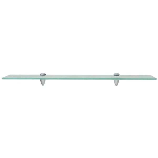 VIDAXL - vidaXL Étagère murale pour salon chambre salle de bain Verre 70 x 10 cm 8 mm - large