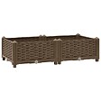 VIDAXL - vidaXL Lit surélevé 80x40x23 cm Polypropylène - vignette