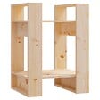 VIDAXL - vidaXL Bibliothèque/Séparateur de pièce 41x35x57 cm Pin massif - vignette