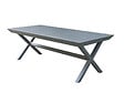MODE DE VIE - Table de jardin extensible Denver - Aluminium -  Anthracite - vignette