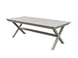 MODE DE VIE - Table de jardin extensible Denver - Aluminium - Taupe - 12 personnes - vignette