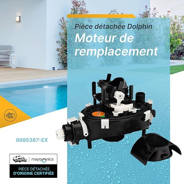 DOLPHIN - moteur pour robot dolphin s200, s300, e30 etc... voir liste - 9995387-assy - large