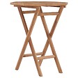 VIDAXL - vidaXL Table pliable de jardin 60x60x75 cm Bois de teck solide - vignette