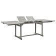 VIDAXL - vidaXL Table à dîner de jardin (160-240)x100x75cm Bois d'acacia massif - vignette