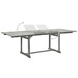 VIDAXL - vidaXL Table à dîner de jardin (160-240)x100x75cm Bois d'acacia massif - vignette