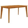VIDAXL - vidaXL Table de jardin 160x90x75 cm Bois d'acacia solide - vignette