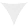VIDAXL - vidaXL Voile de parasol tissu oxford triangulaire 5x5x5 m blanc - vignette