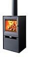 ADURO - Poêle à bois Aduro 14 - Tôle et fonte - Anthracite - 6.5kW - vignette