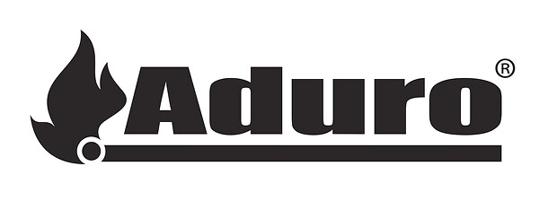 ADURO - Poêle à bois 1-1SK - Noir - 6kW - large
