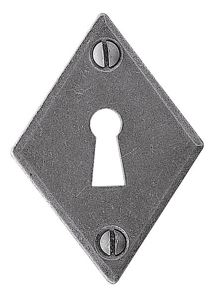 BOUVET - Rosace simple de style LV 100 fer patiné cémenté clé L - BOUVET - R66LD6232 - large