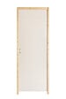 BALLAY - Bloc-porte alvéolaire isoplane prépeint -204x73cm poussant droite / Huisserie bois brut, section : 66x56 mm - vignette