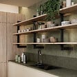 EMUCA - Kit de cadre modulaireKit de Zero avec matériel de fixation murale, Aluminium et Zamak, Peint en noir texturé - vignette