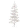 VIDAXL - vidaXL Arbre de Noël hélicoïdal pré-éclairé et support blanc 150cm PVC - vignette