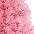 VIDAXL - vidaXL Sapin de Noël artificiel avec support rose 120 cm PVC - vignette