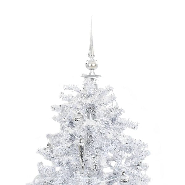 VIDAXL - vidaXL Arbre de Noël neigeux avec base de parapluie Blanc 140 cm - large
