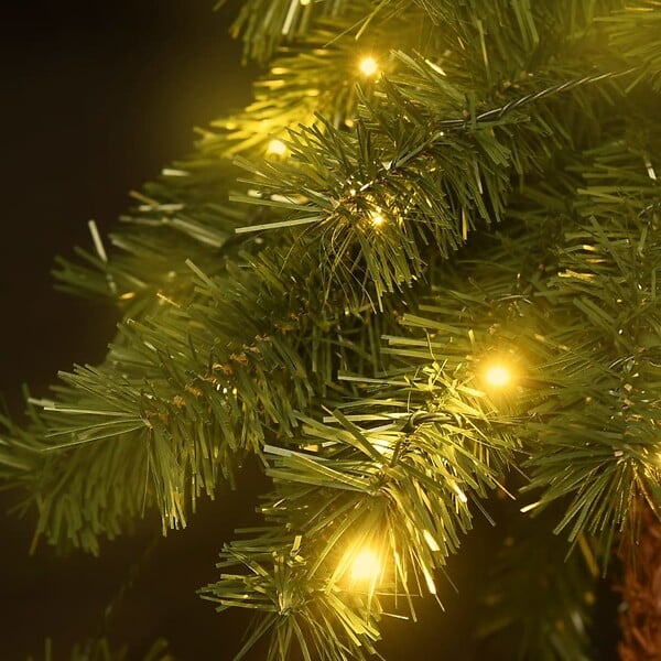 VIDAXL - vidaXL Sapin de Noël avec LED 120 cm - large