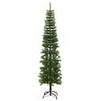 VIDAXL - vidaXL Sapin de Noël artificiel mince avec support 240 cm PE - vignette