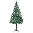 VIDAXL - vidaXL Arbre de Noël artificiel avec pommes de pin 180 cm - vignette