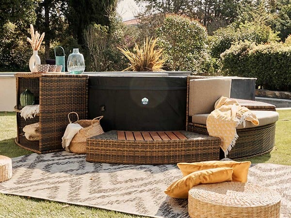 NETSPA - Mobilier 5 modules pour spa portable semi-rigide Vita - Netspa - large