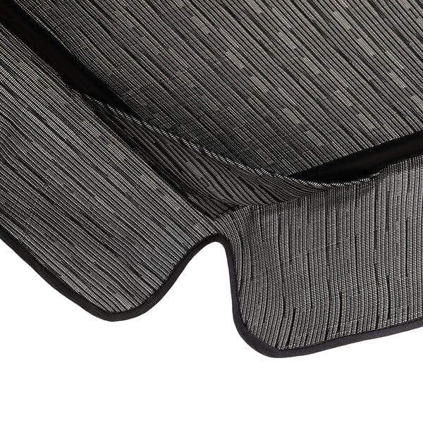 OUTSUNNY - Balancelle de jardin 3 places grand confort toit inclinaison réglable épais coussins amovibles polyester acier époxy gris noir - large
