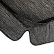 OUTSUNNY - Balancelle de jardin 3 places grand confort toit inclinaison réglable épais coussins amovibles polyester acier époxy gris noir - vignette