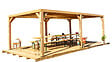 HABRITA - Pergola - Bois - 20.93m2 - vignette