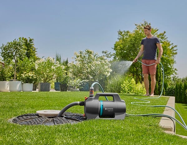 GARDENA - Kit pompe d'arrosage de surface 4100 Silent - large