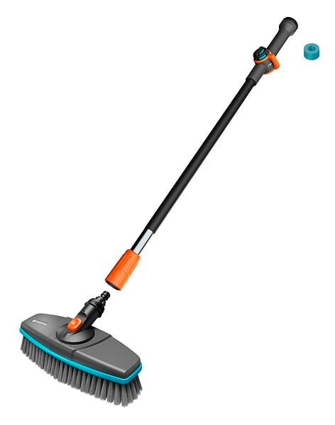 GARDENA - Kit de lavage avec brosse souple - large